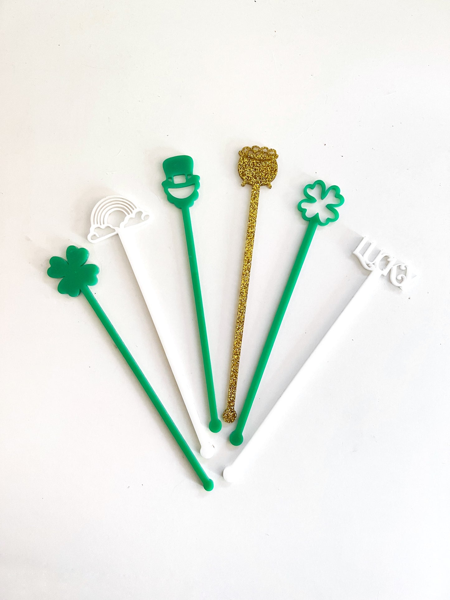 St. Patrick’s Day Stir Stick Set