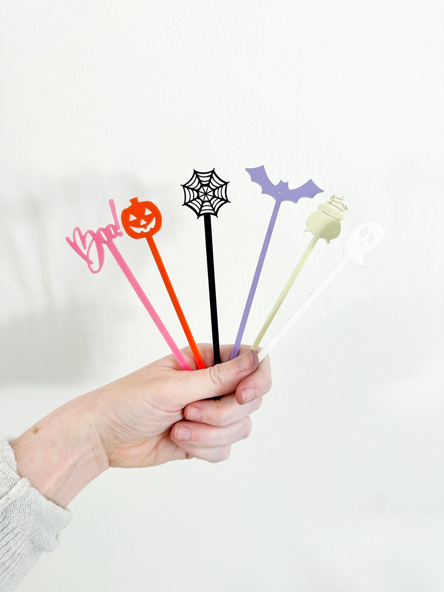 Halloween Stir Stick Set - Brights
