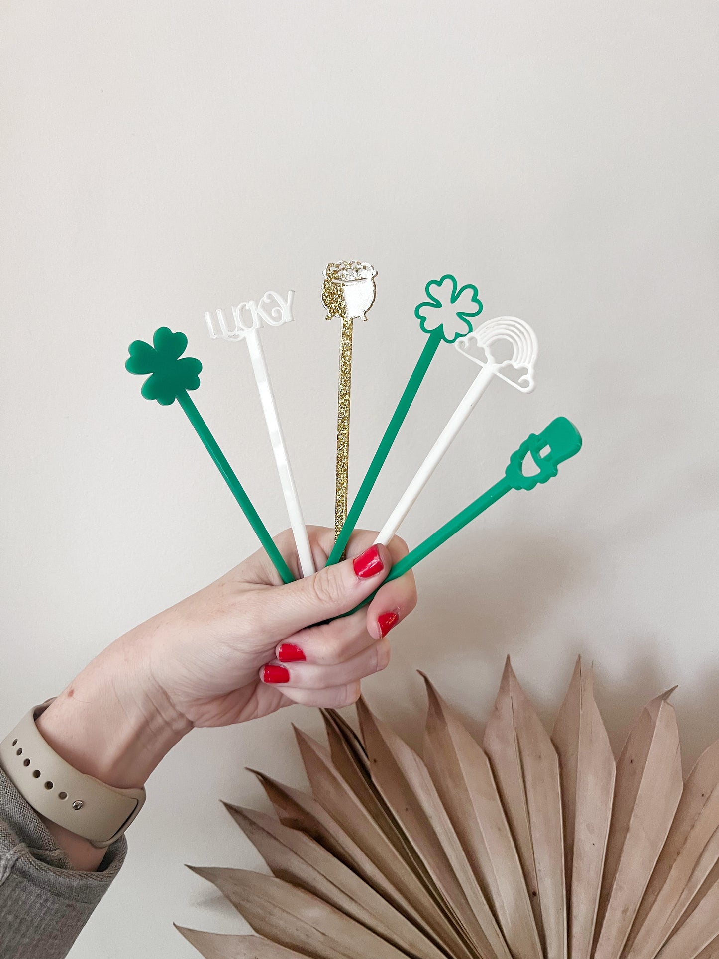 St. Patrick’s Day Stir Stick Set