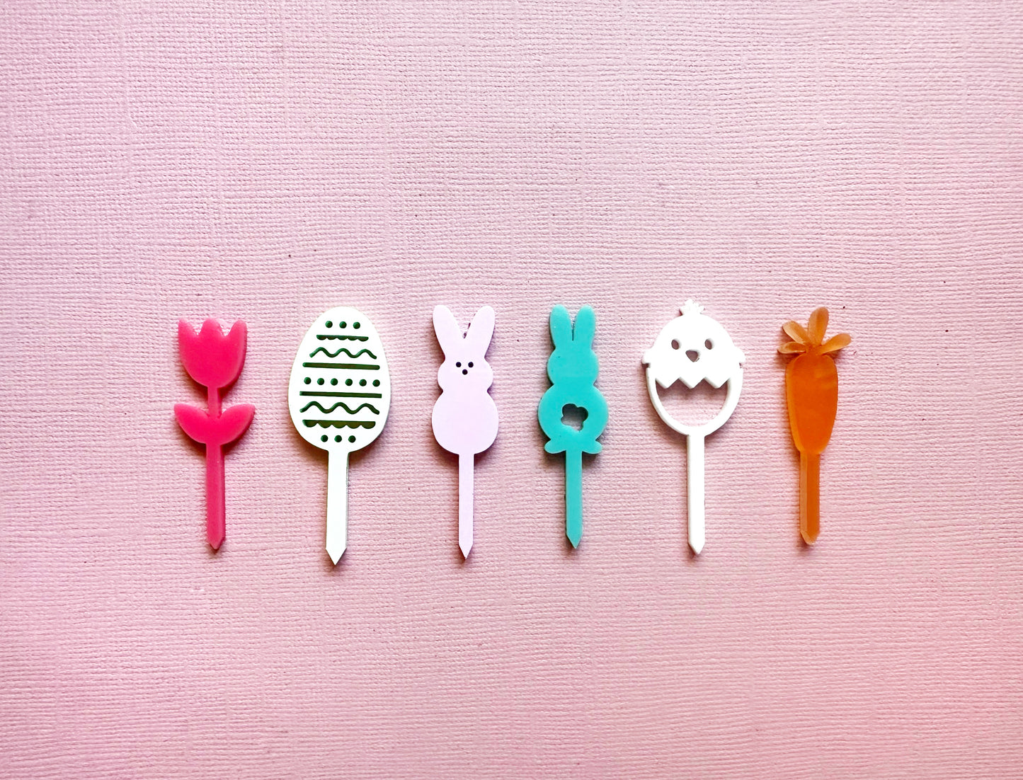 Easter MINI Food Pick Set
