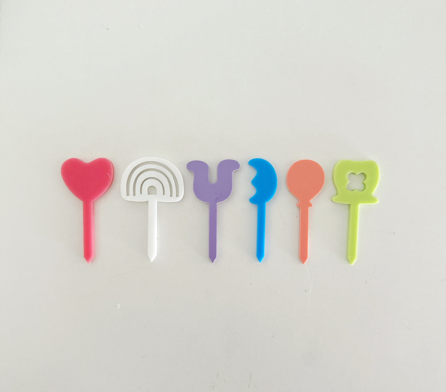 Lucky Charm MINI Food Pick Set