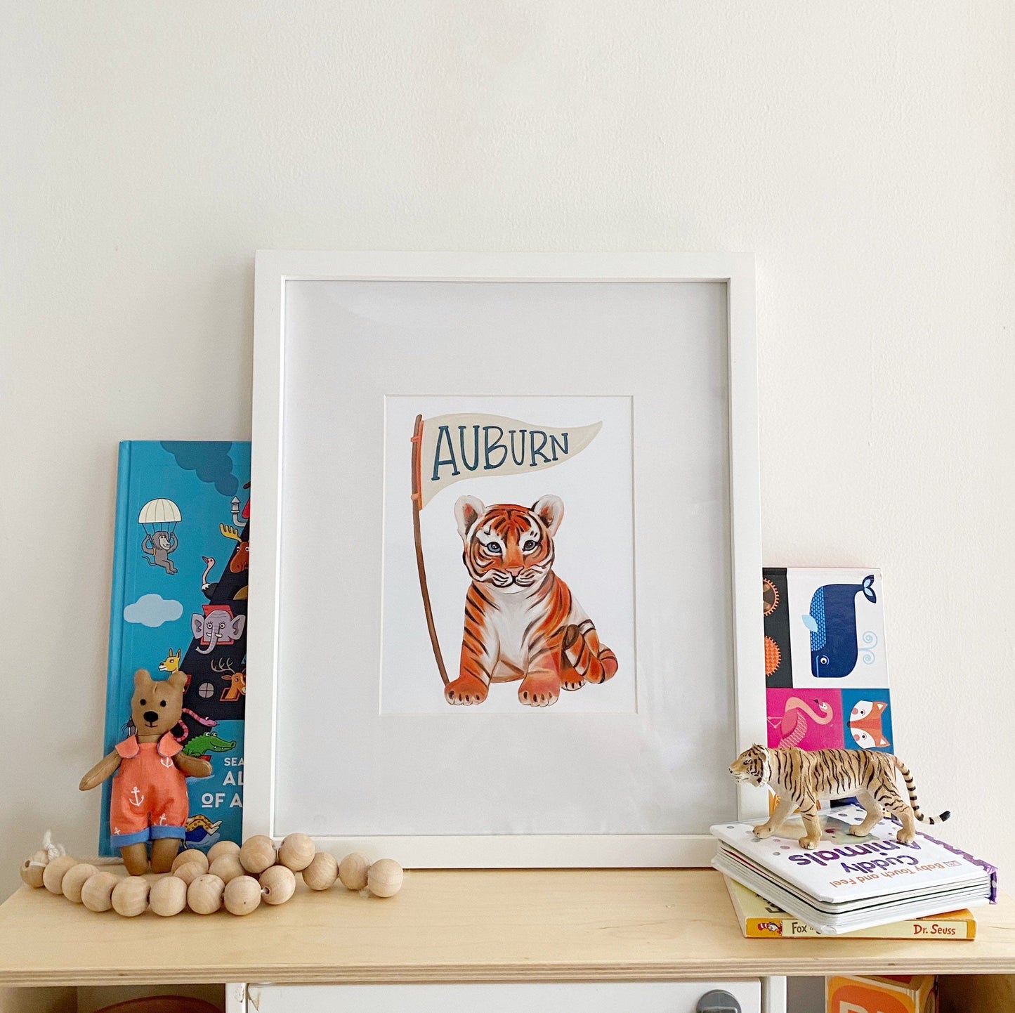 Auburn Nursery or Playroom Art
