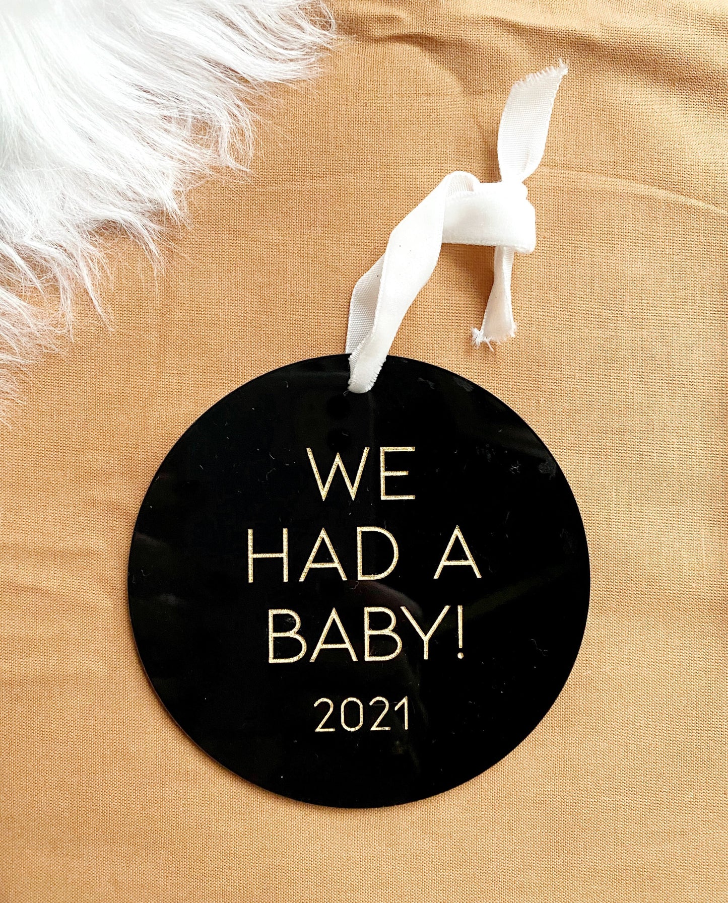We Had A Baby Ornament