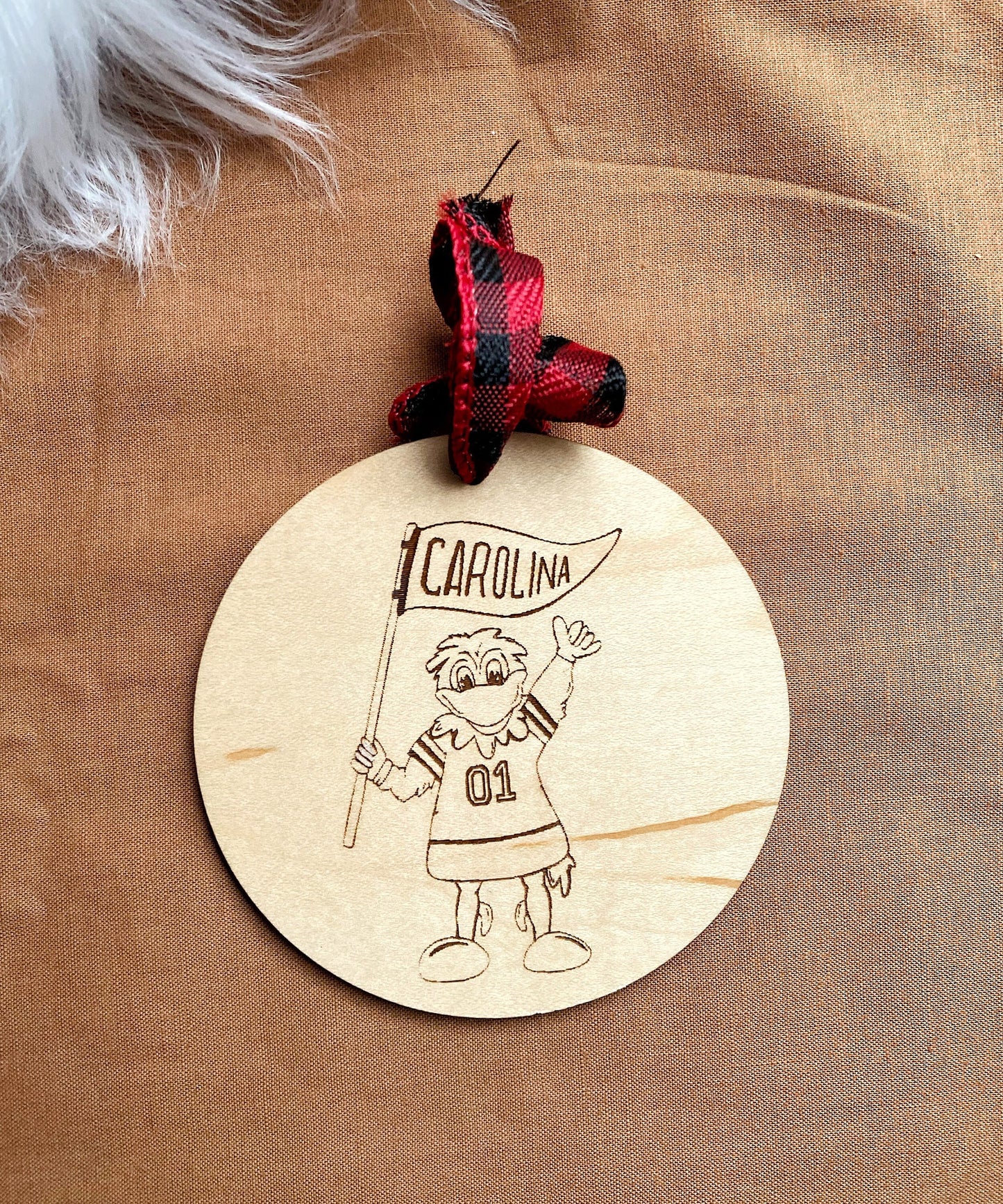 USC Cocky Ornament