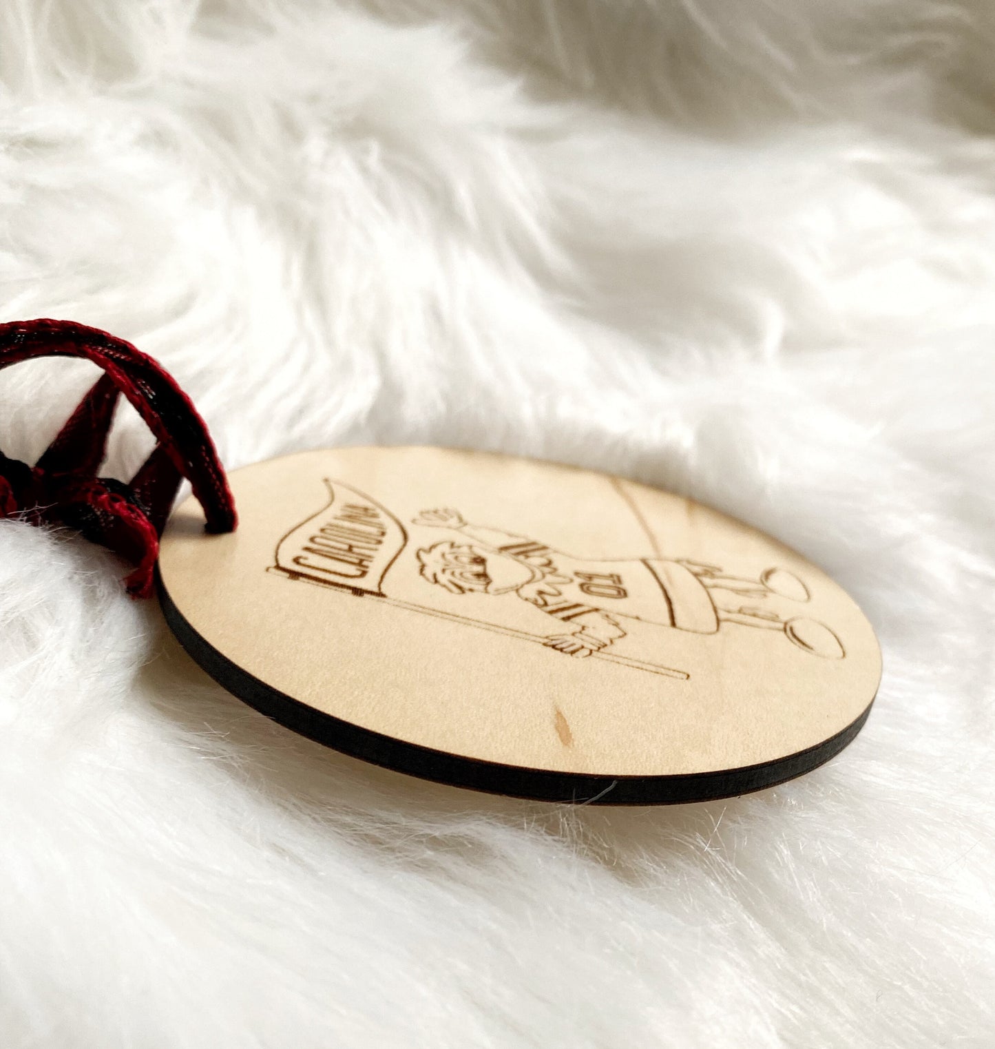 USC Cocky Ornament