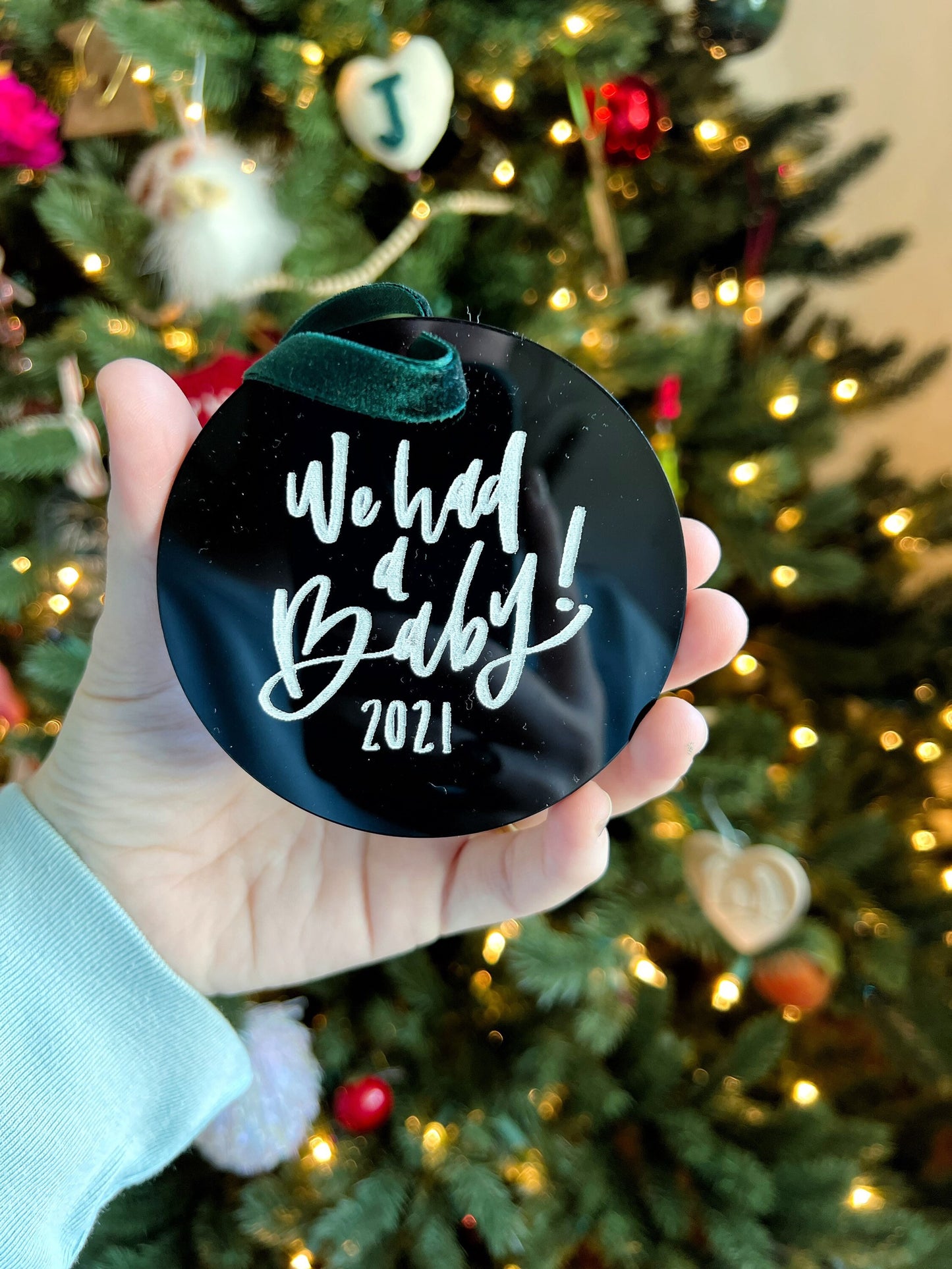 We Had A Baby Ornament