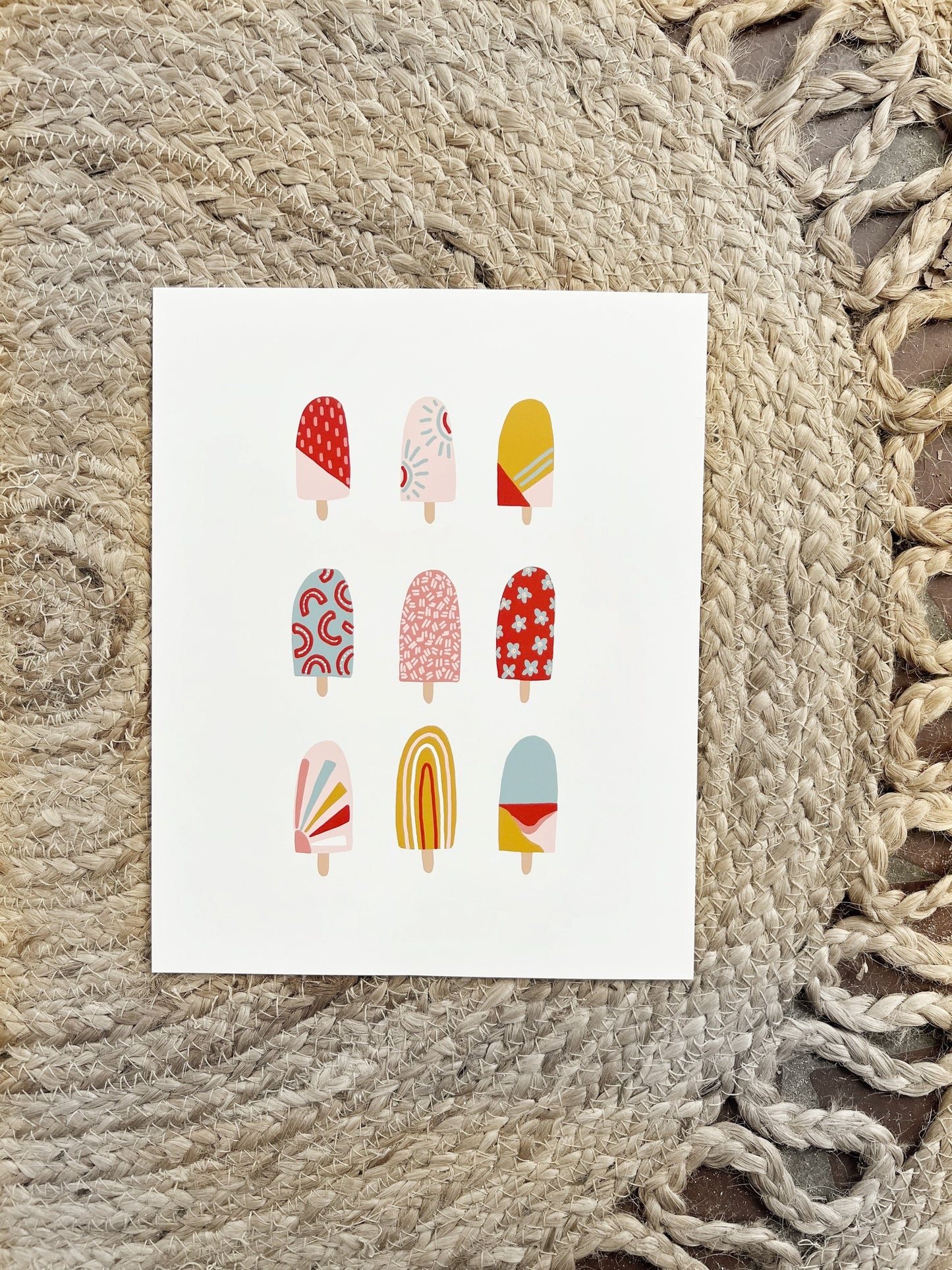 Popsicle Print - Spring and Summer Wall Art