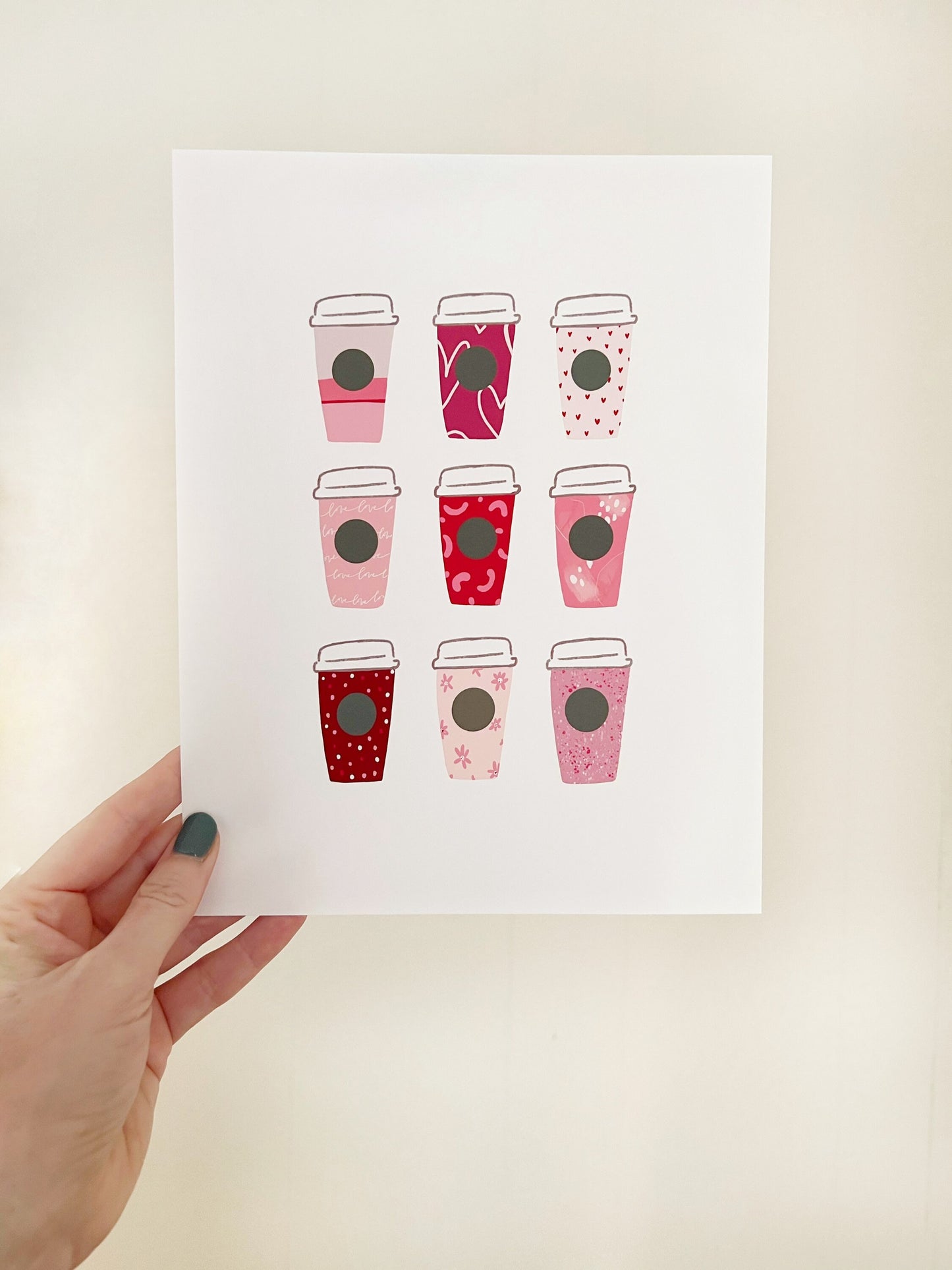 Valentine’s Day Coffee Print