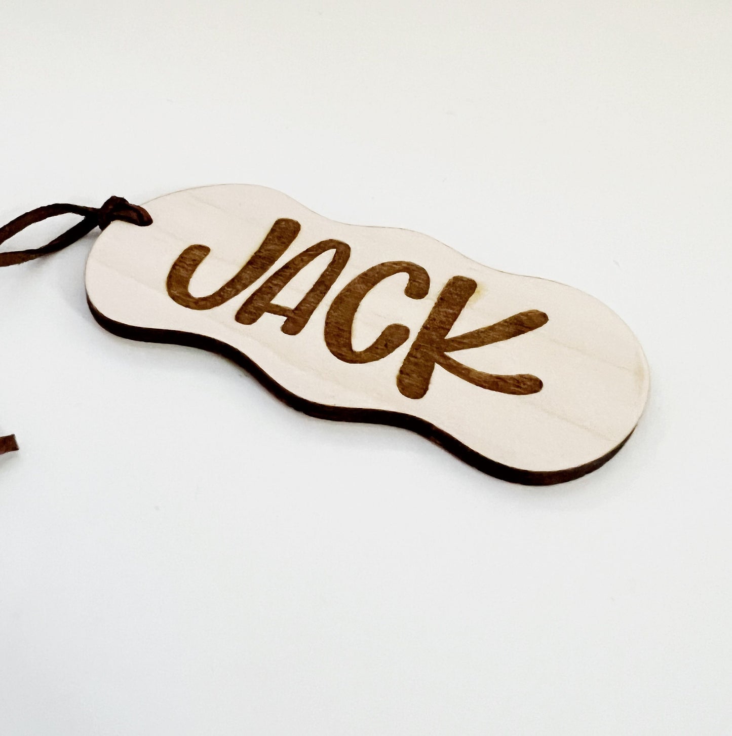 Wavy Luggage or Bookbag Tag