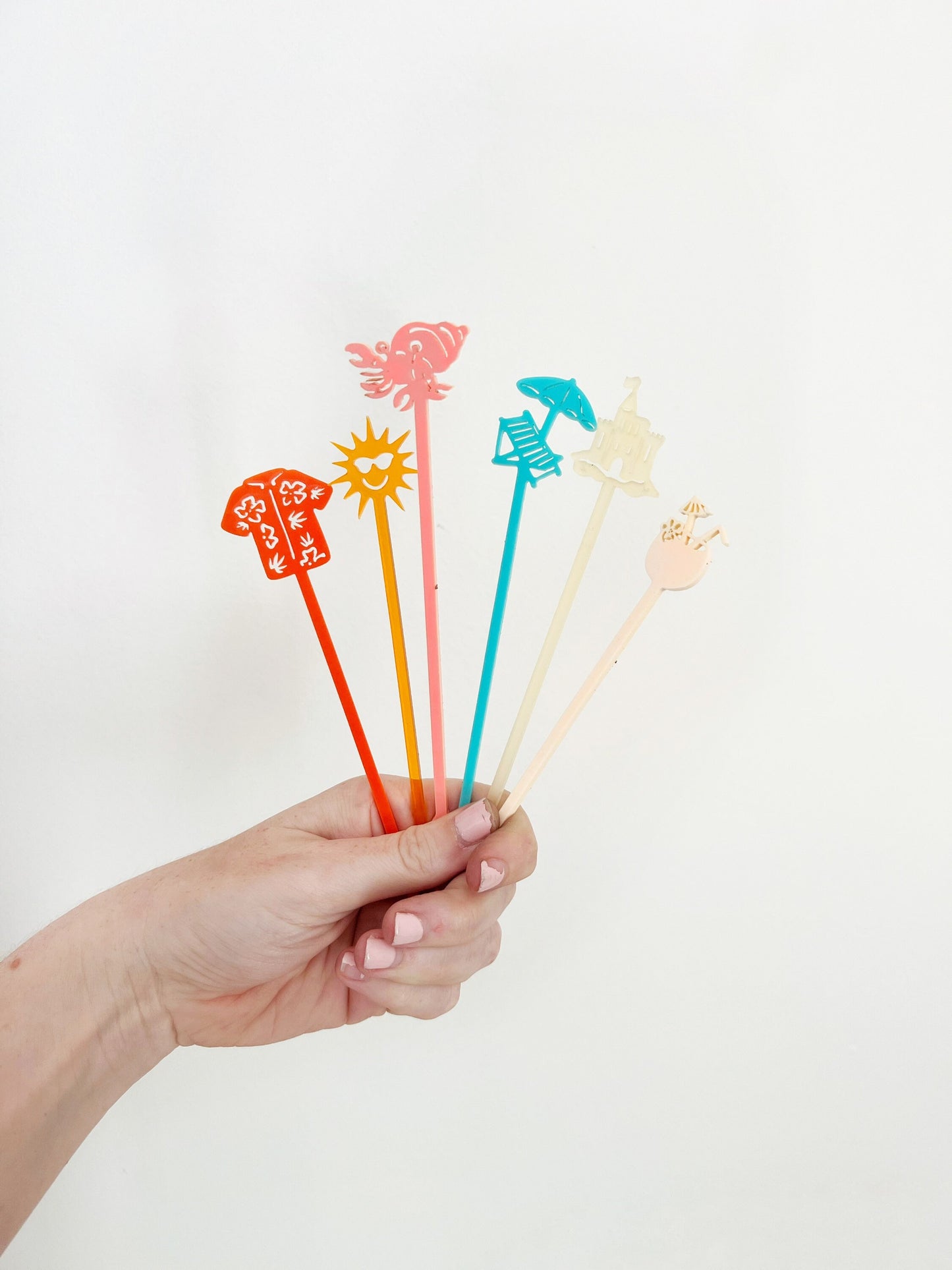 Summer Stir Sticks - Beach Set