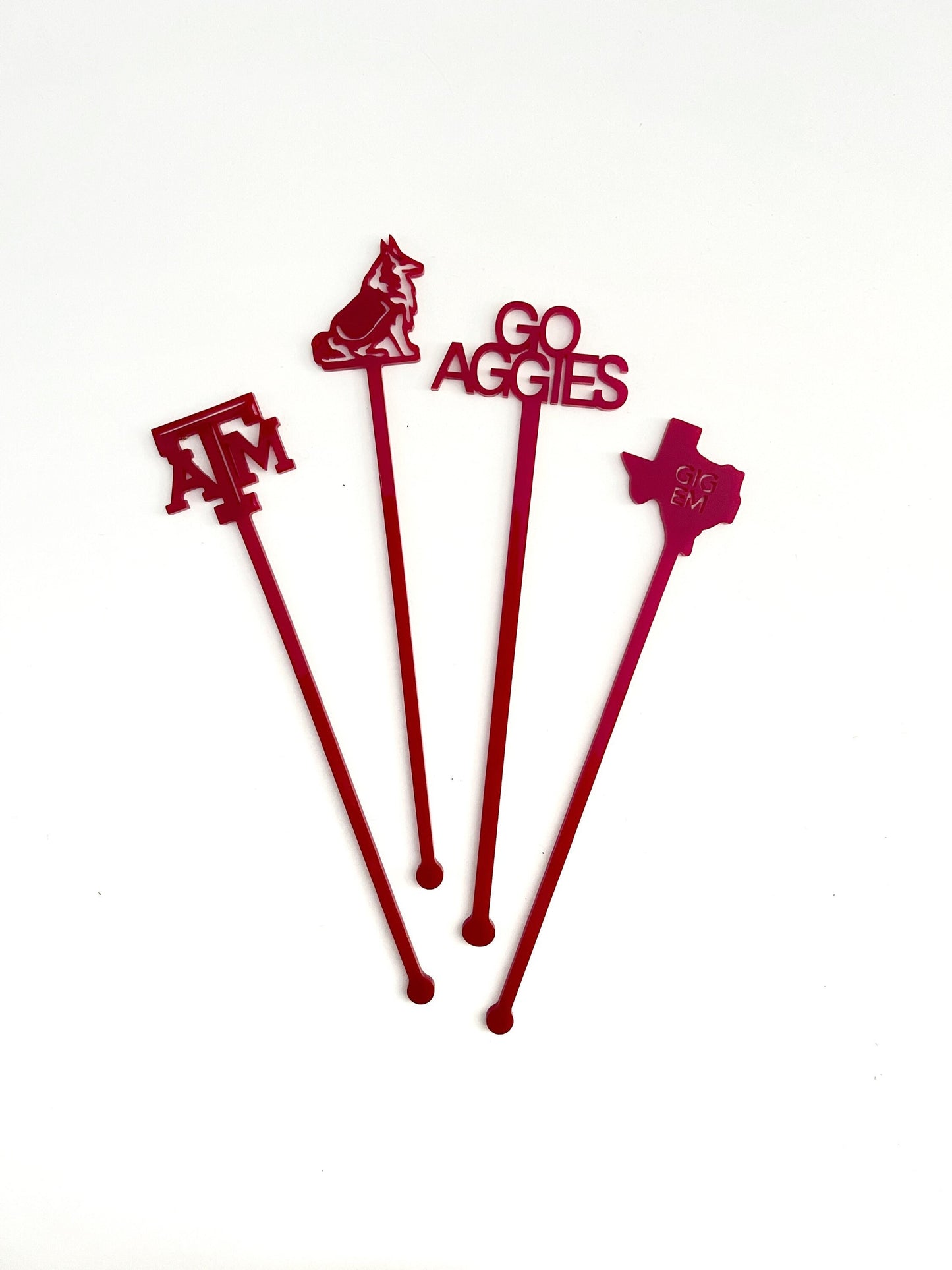 Texas A&M Stir Stick Set