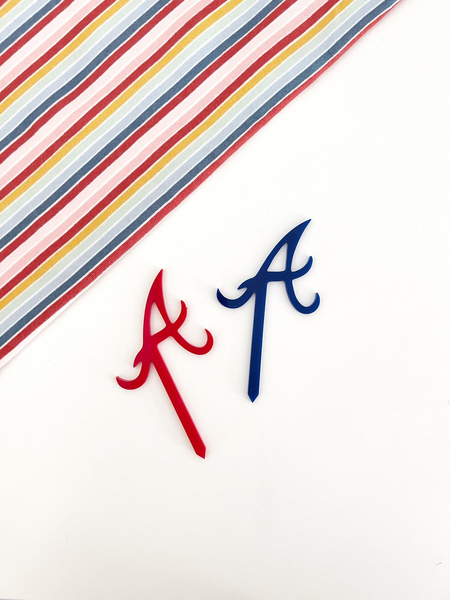 ATL Braves Cupcake Topper
