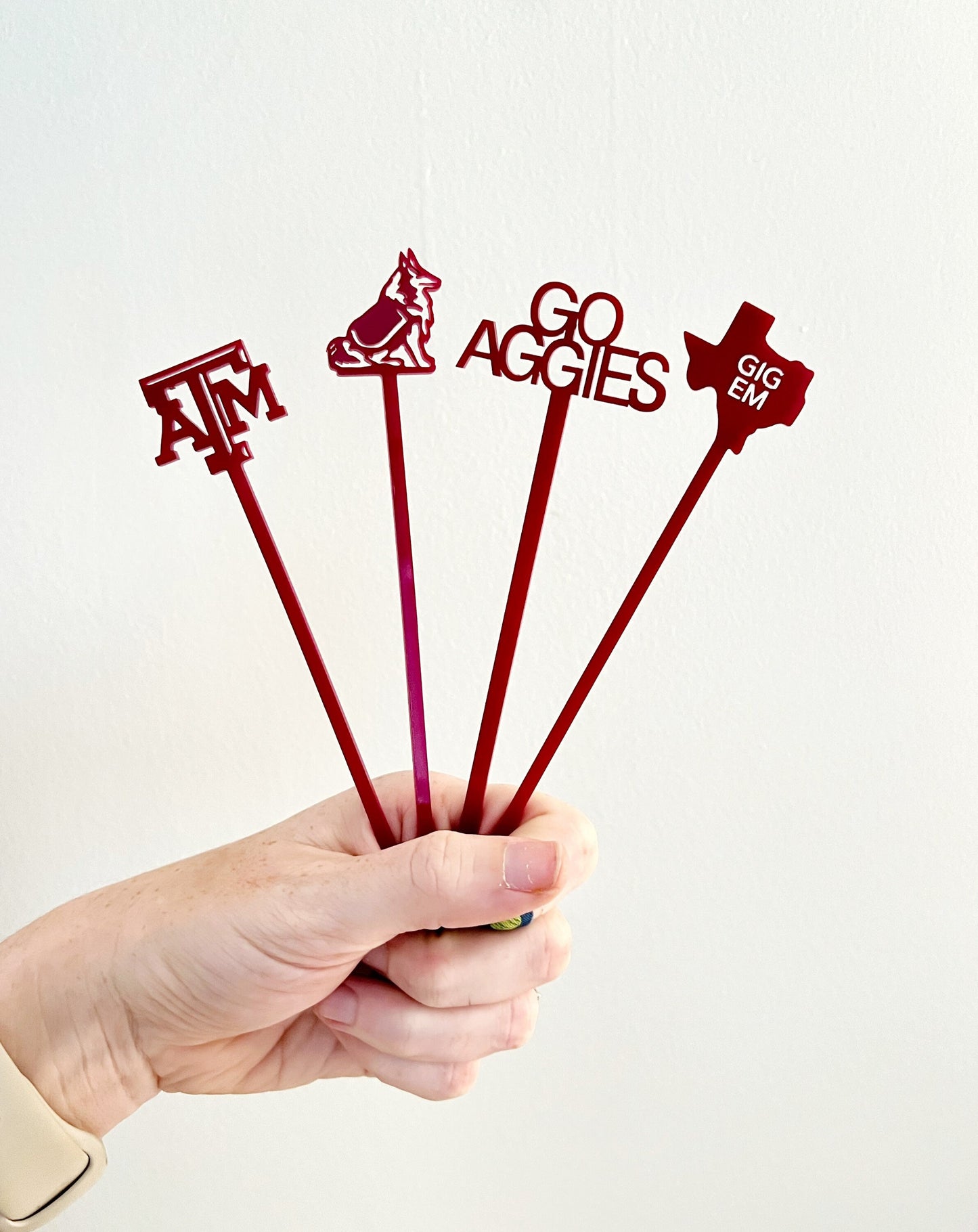 Texas A&M Stir Stick Set