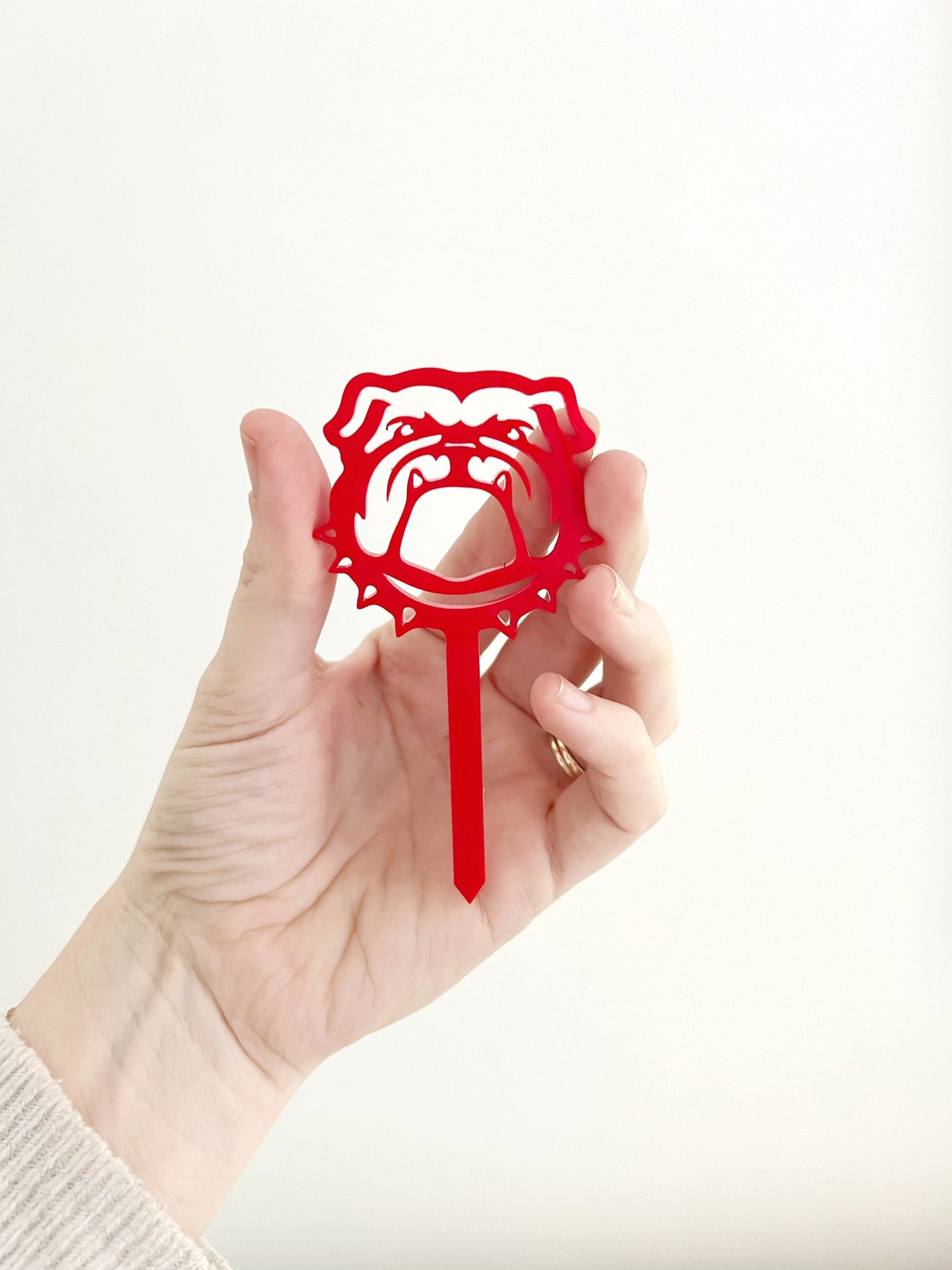 Georgia Bulldogs Cupcake Toppers