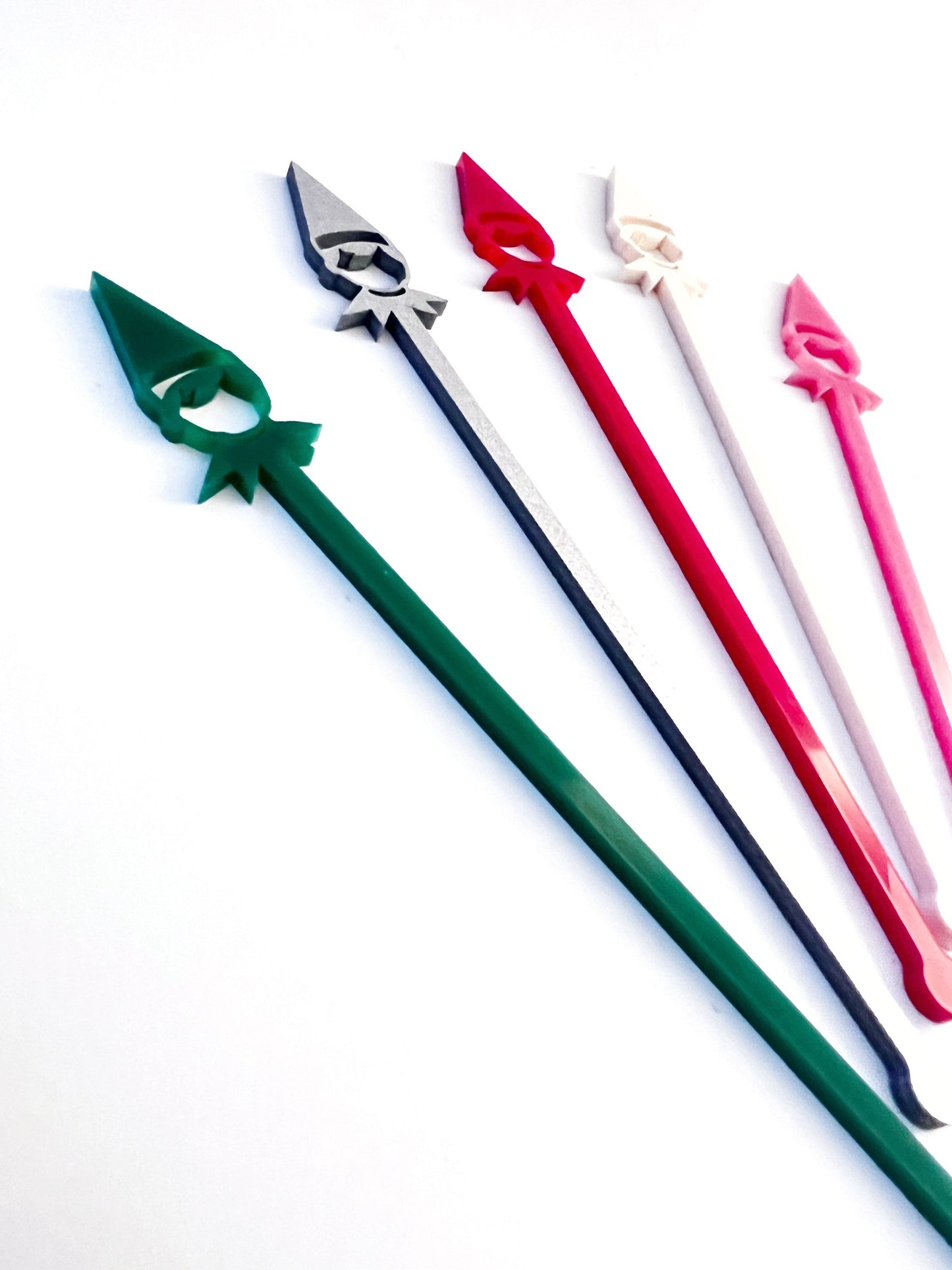 Elf on the Shelf Inspired Stir Stick Set