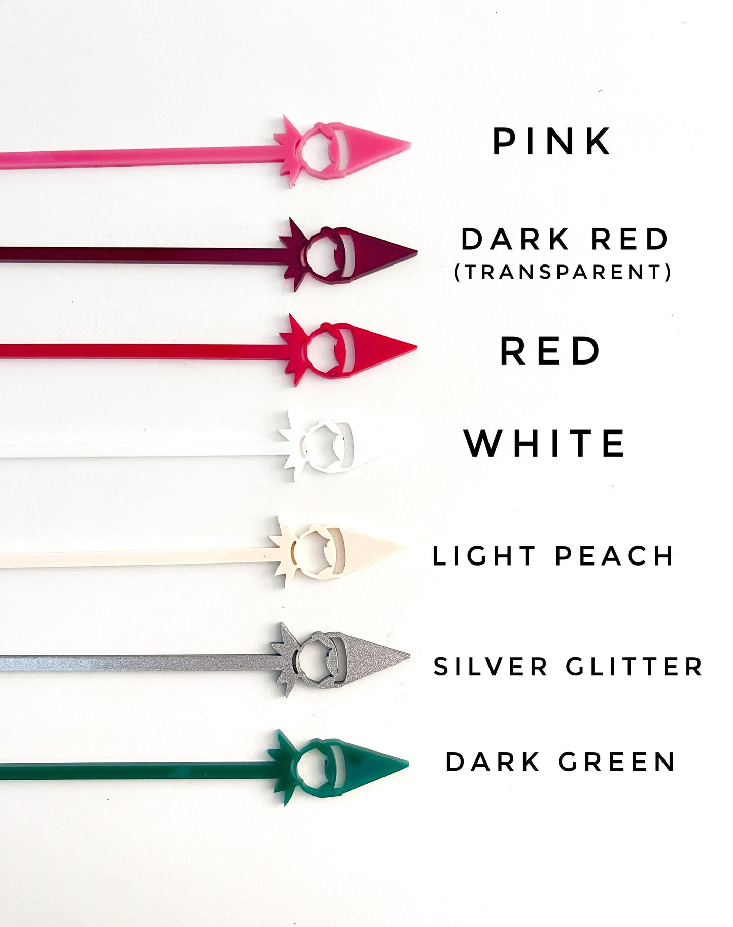 Elf on the Shelf Inspired Stir Stick Set