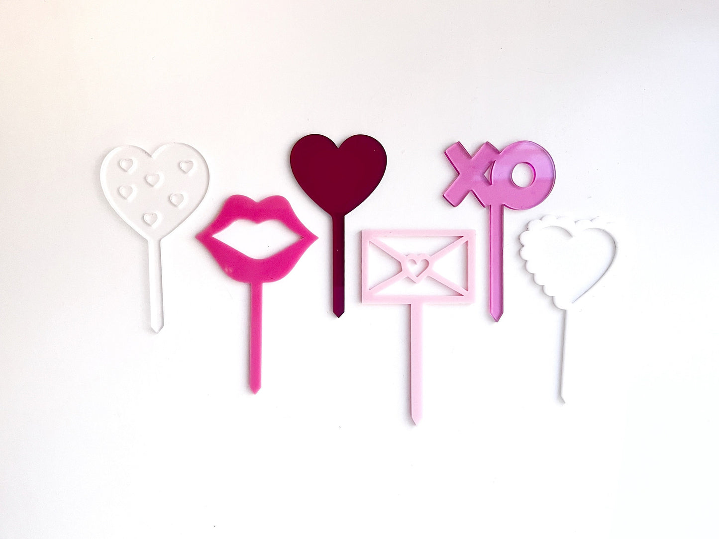 Valentines Day Cupcake Toppers