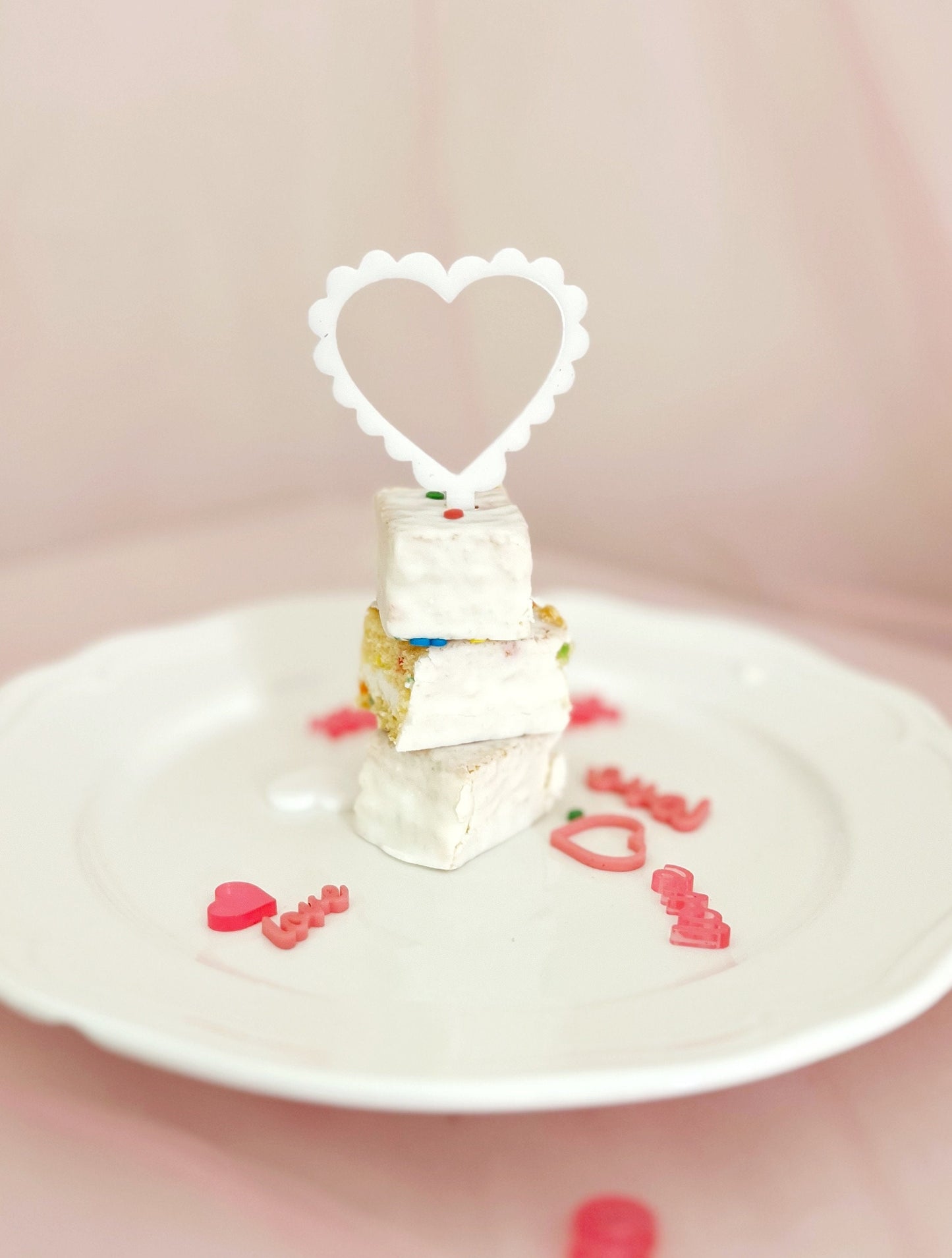 Valentines Day Cupcake Toppers