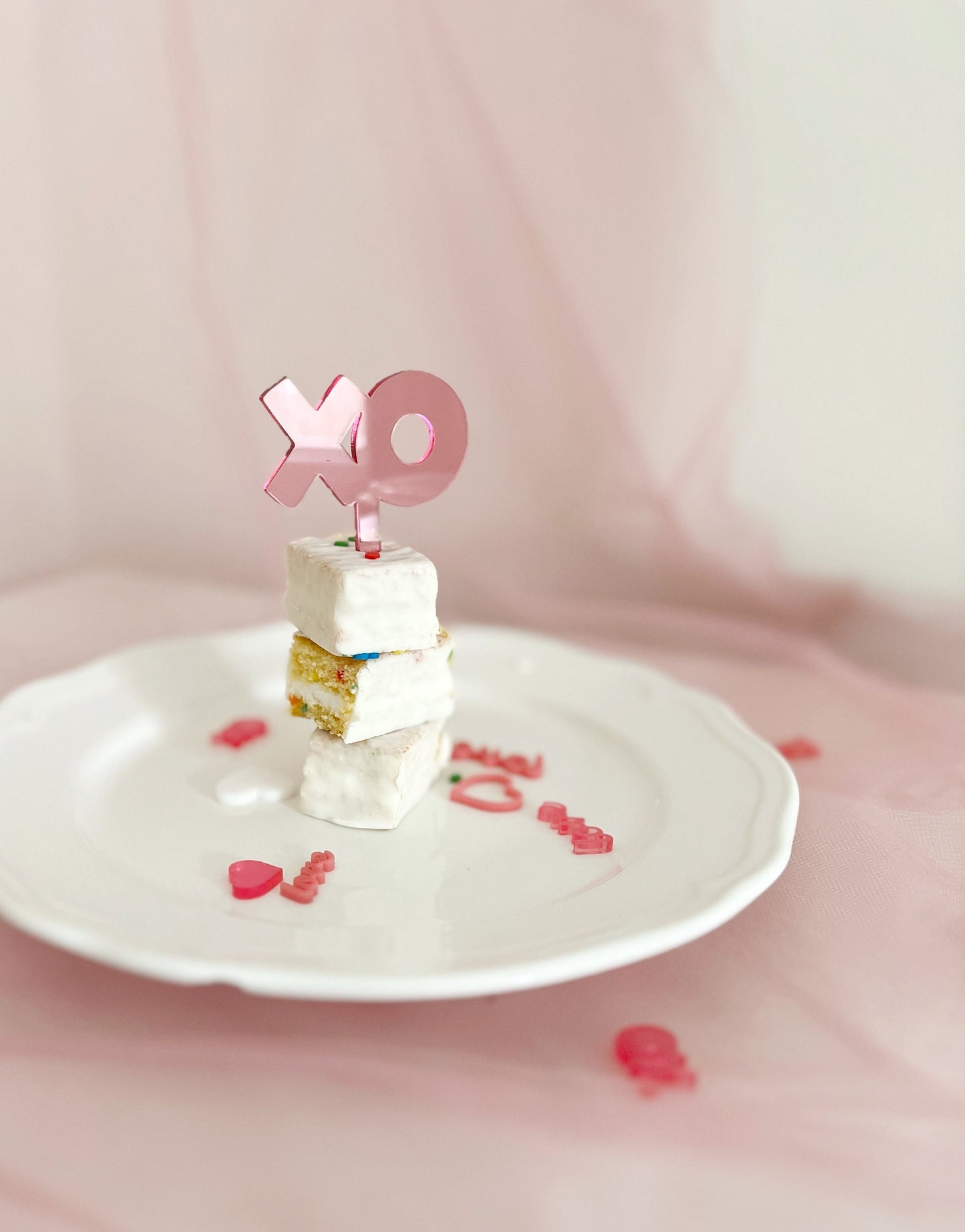 Valentines Day Cupcake Toppers