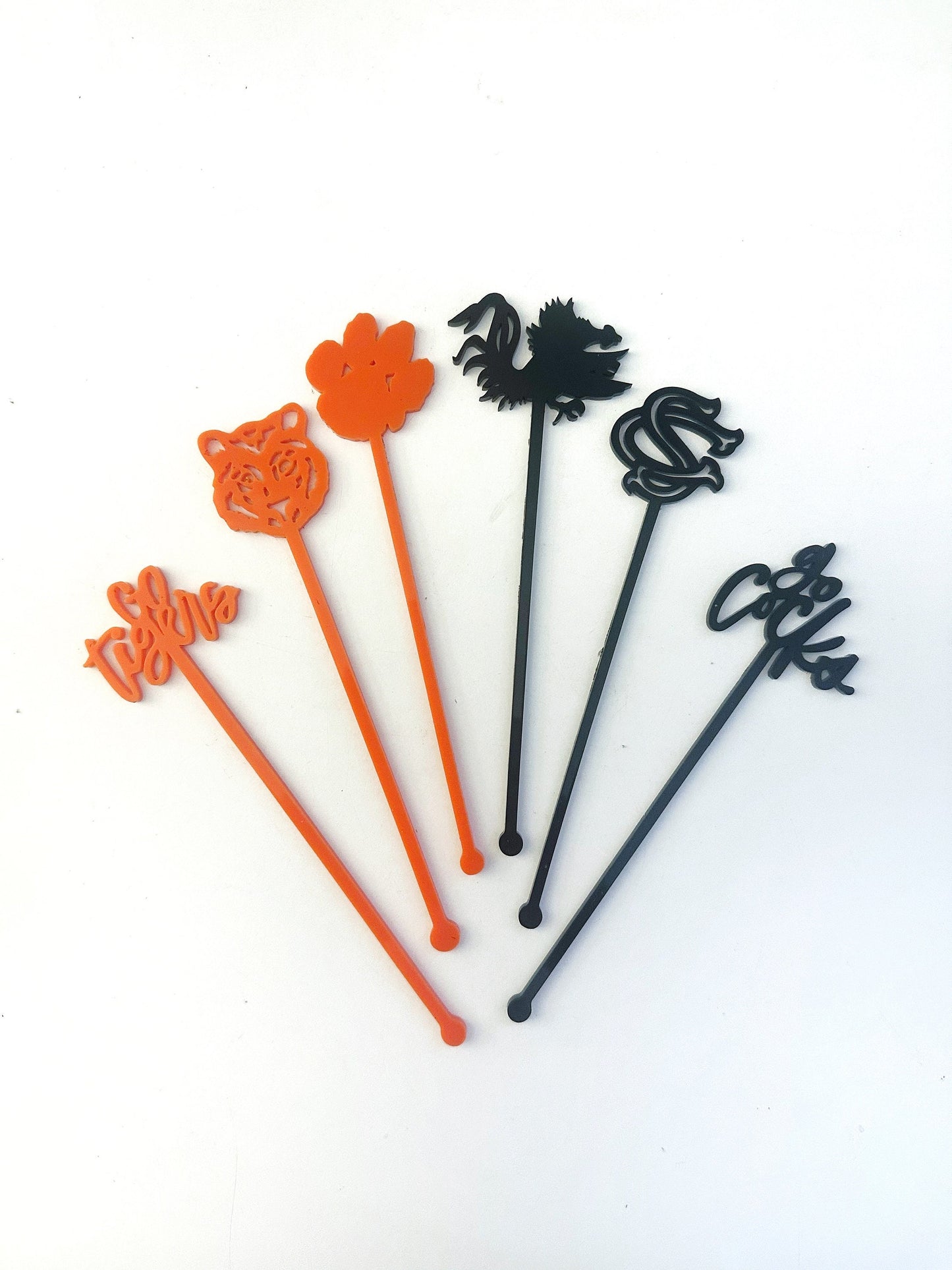 Clemson vs. USC - House Divided Stir Stick Set
