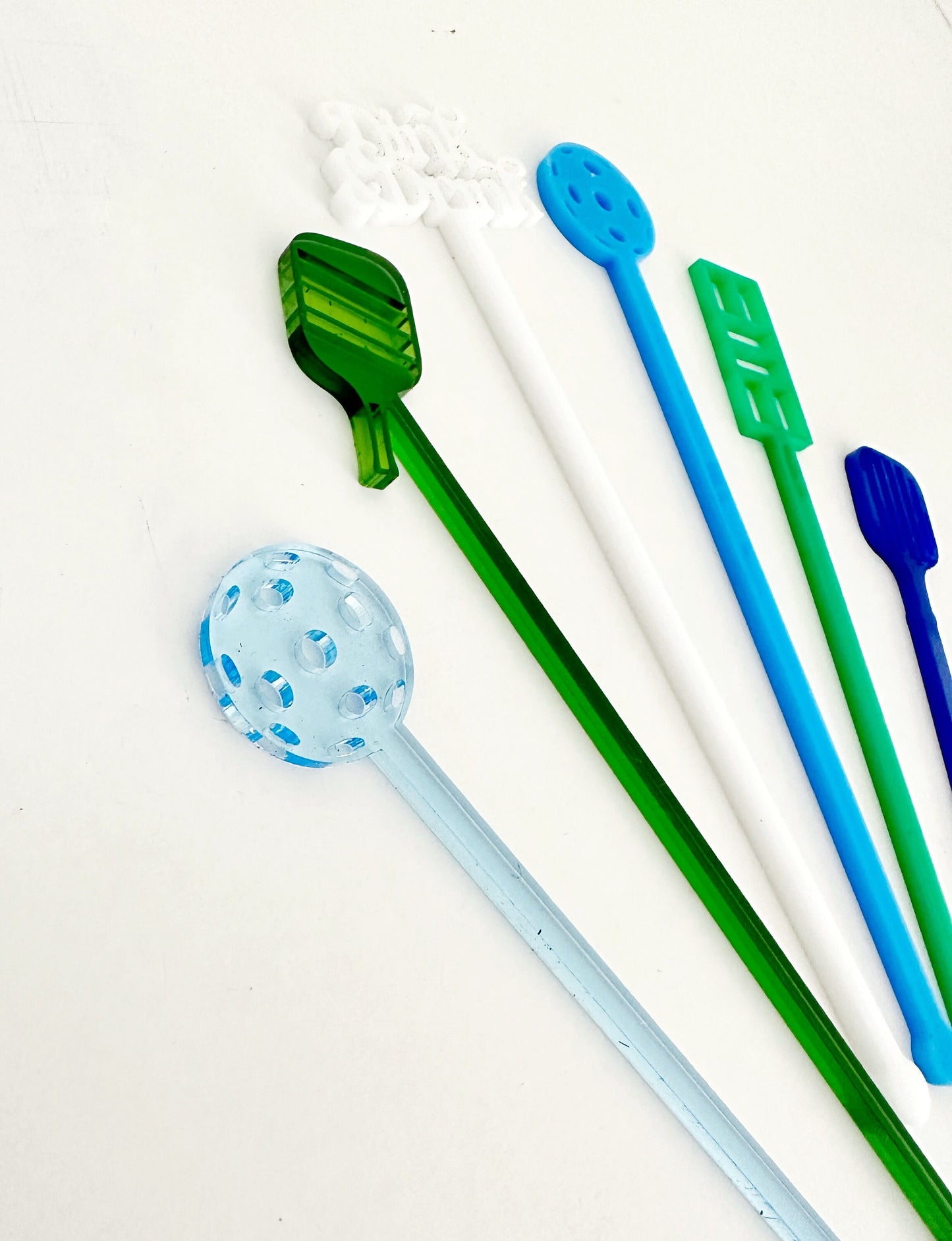 Pickleball Stir Stick Set - Blue