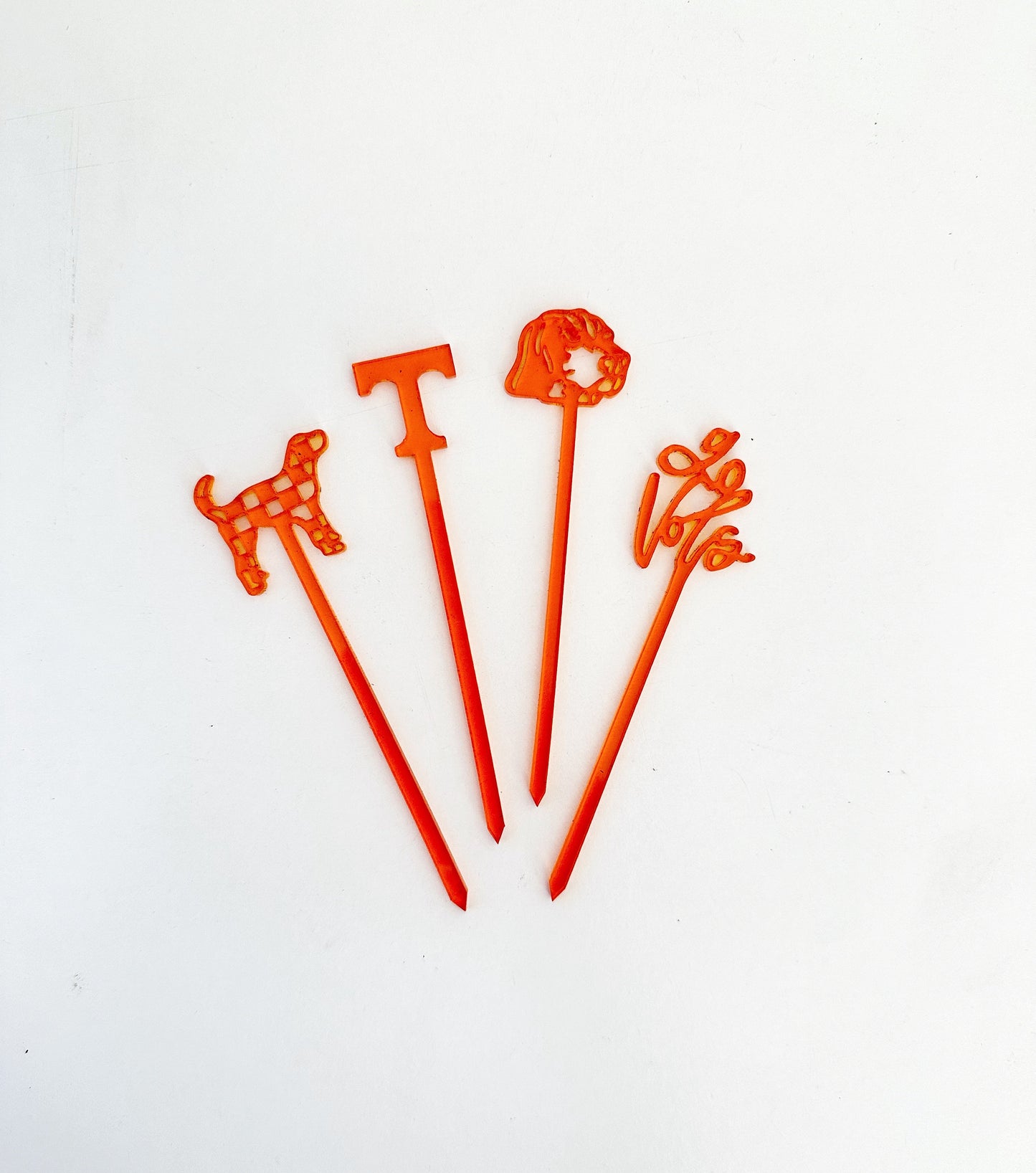 Tennessee Vols Food Pick-Skewer Set