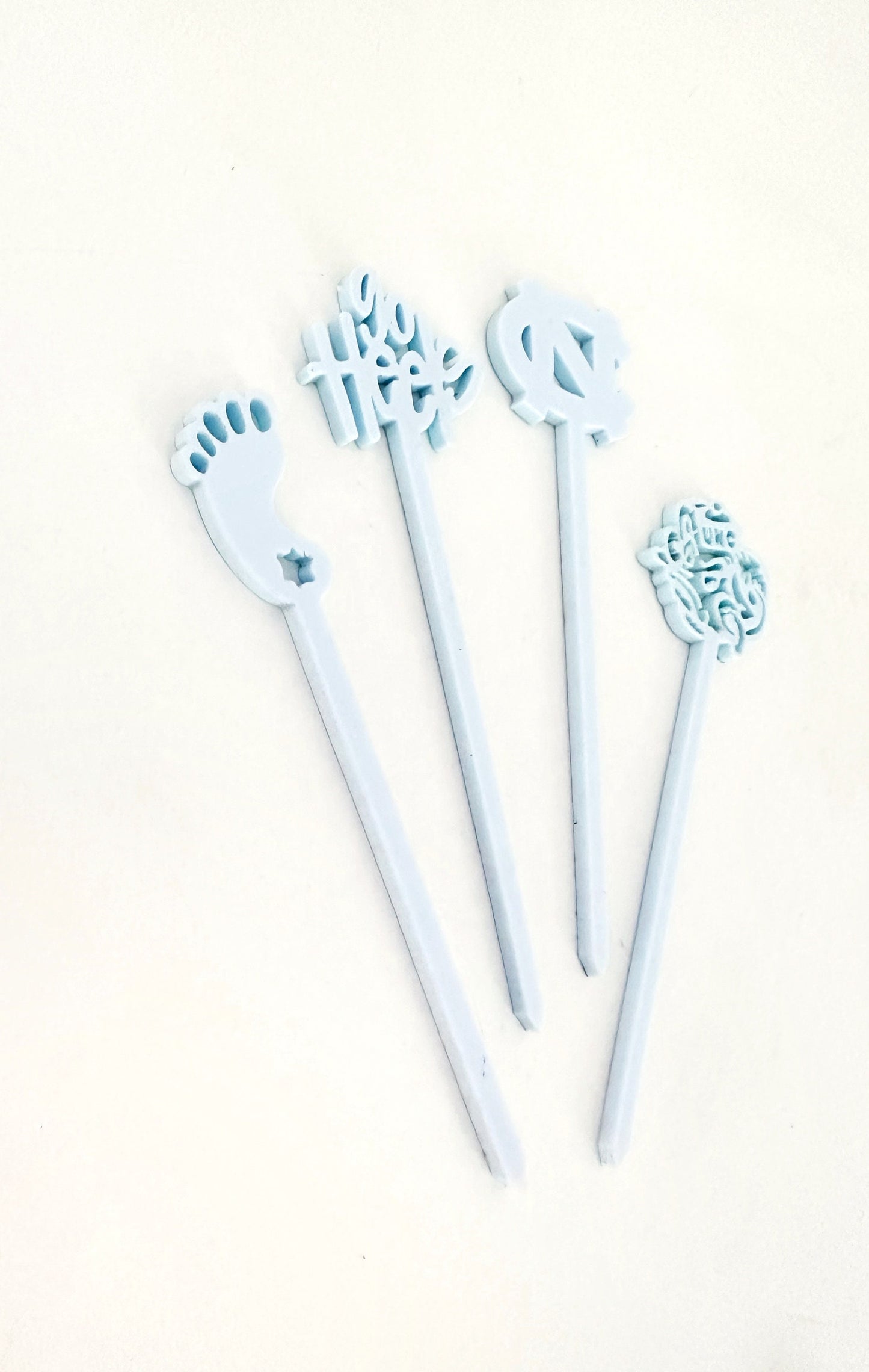 UNC Tarheel Food Pick-Skewer Set