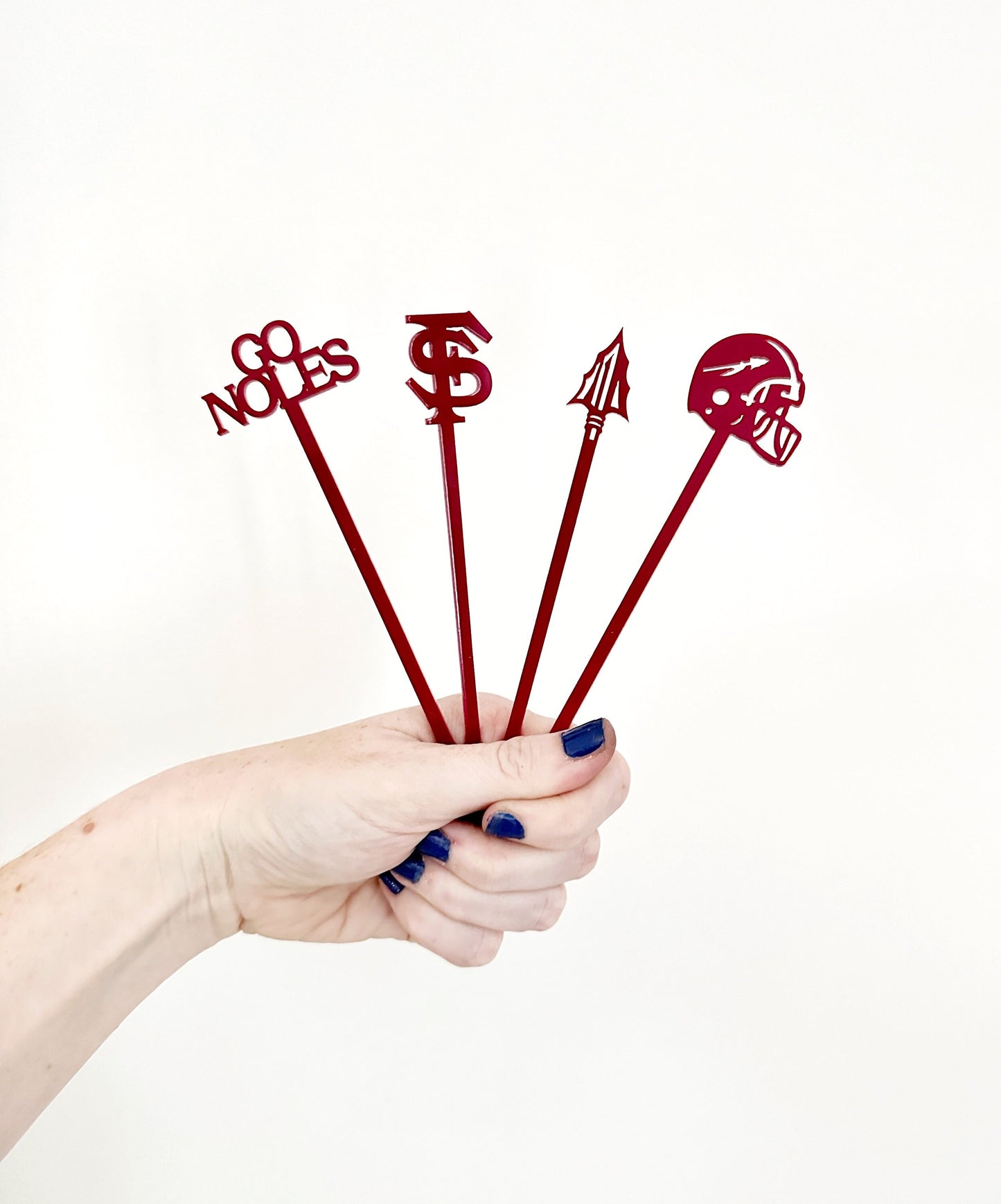 FSU - Florida State Stir Stick Set
