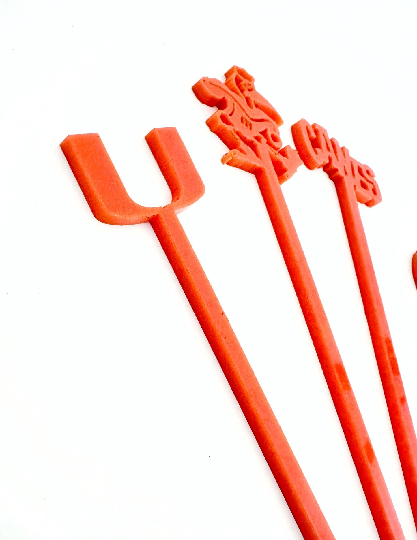 Miami Hurricanes Stir Stick Set