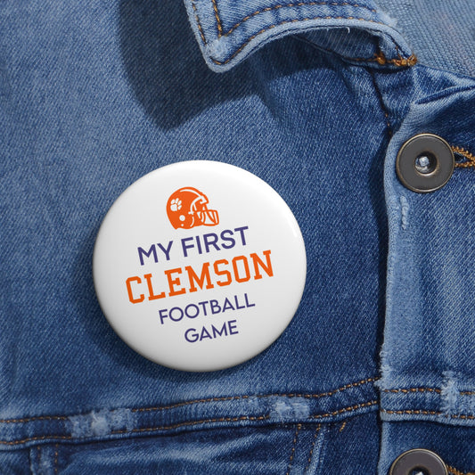 My First Clemson Game Button
