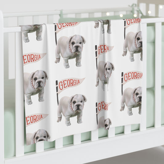 UGA Baby Swaddle Blanket