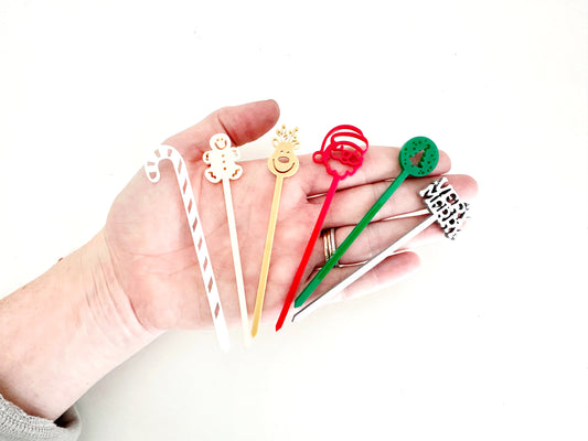 Christmas Food Pick - Skewer Set