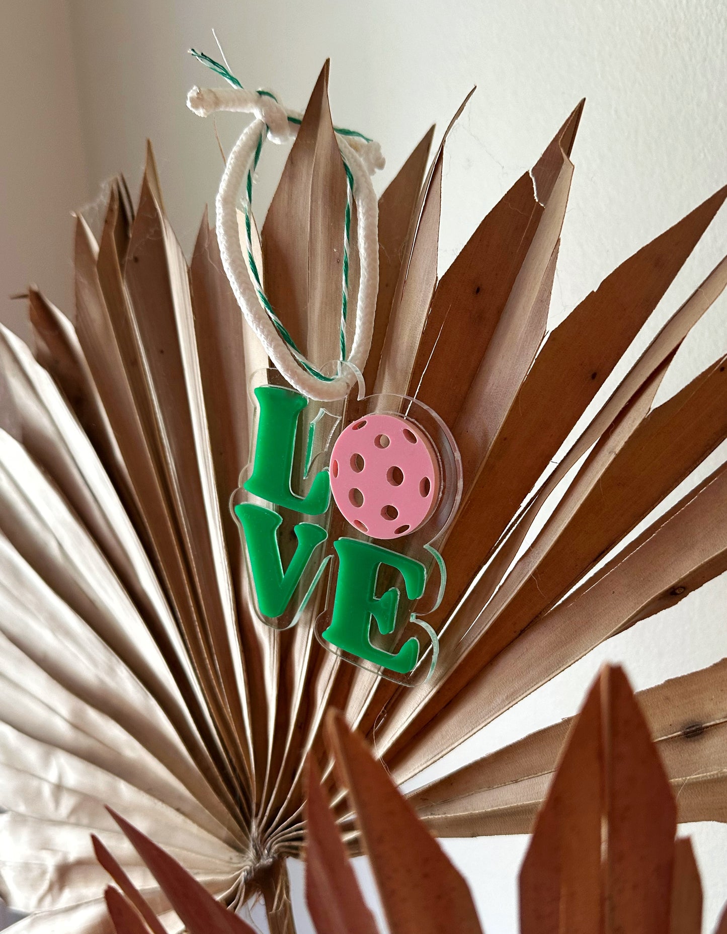 Pickleball Christmas Ornament