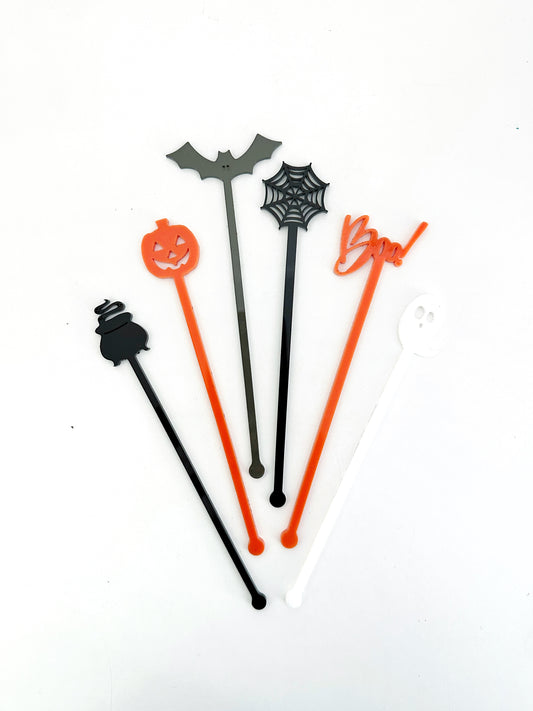 Halloween Stir Stick Set