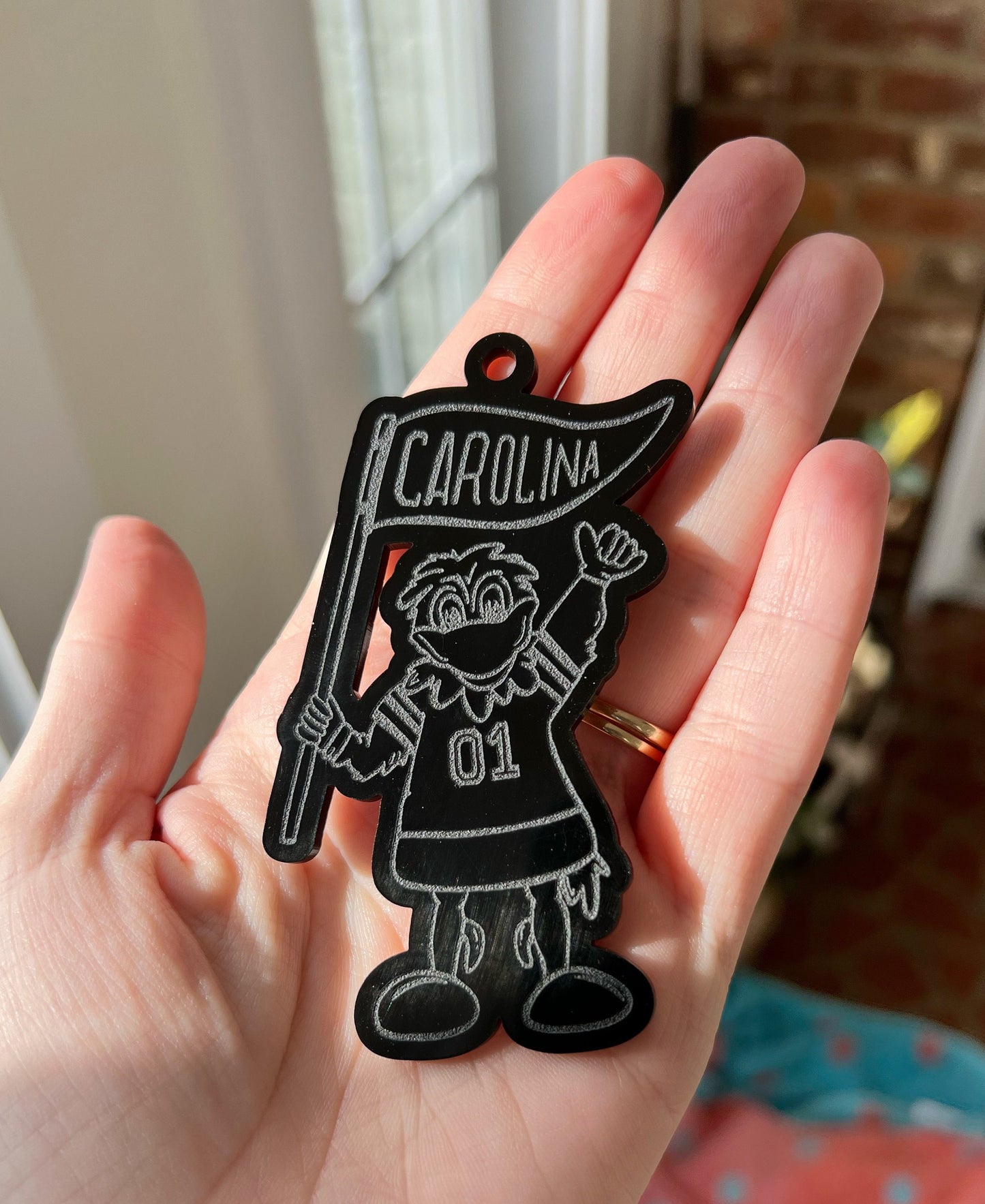 Cocky Keychain - University of South Carolina