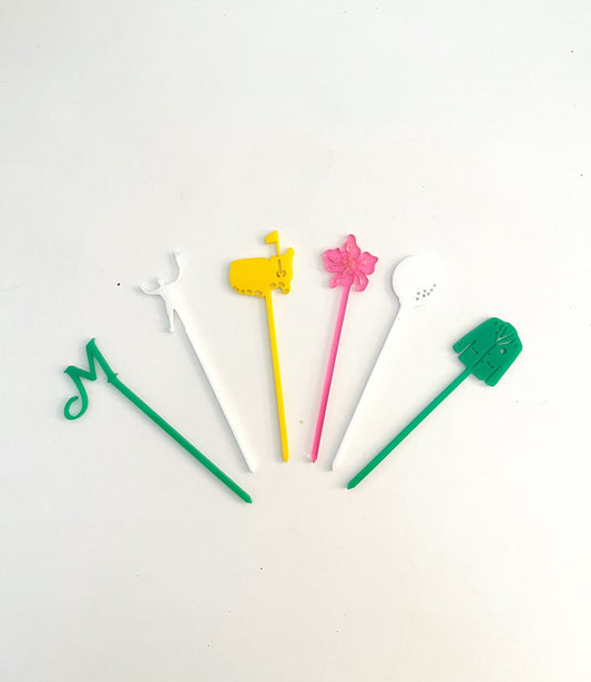 Masters Inspired Food Pick-Skewer Set