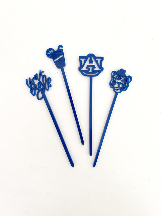 Auburn Food Pick-Skewer Set