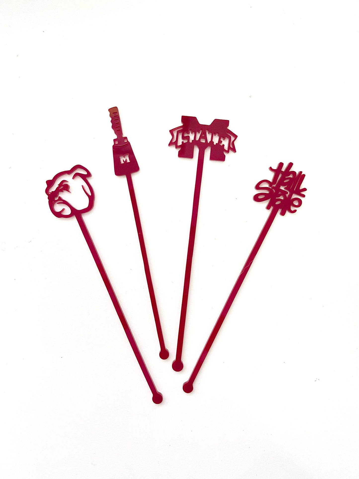 Mississippi State Stir Stick Set