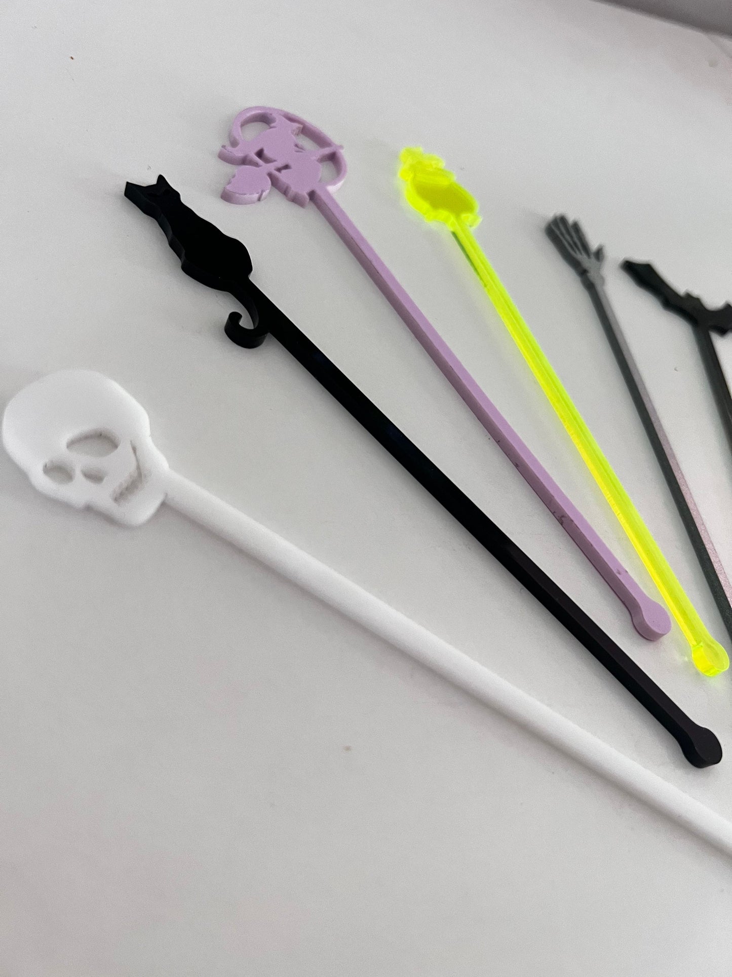 Spooky Halloween Stir Stick Set