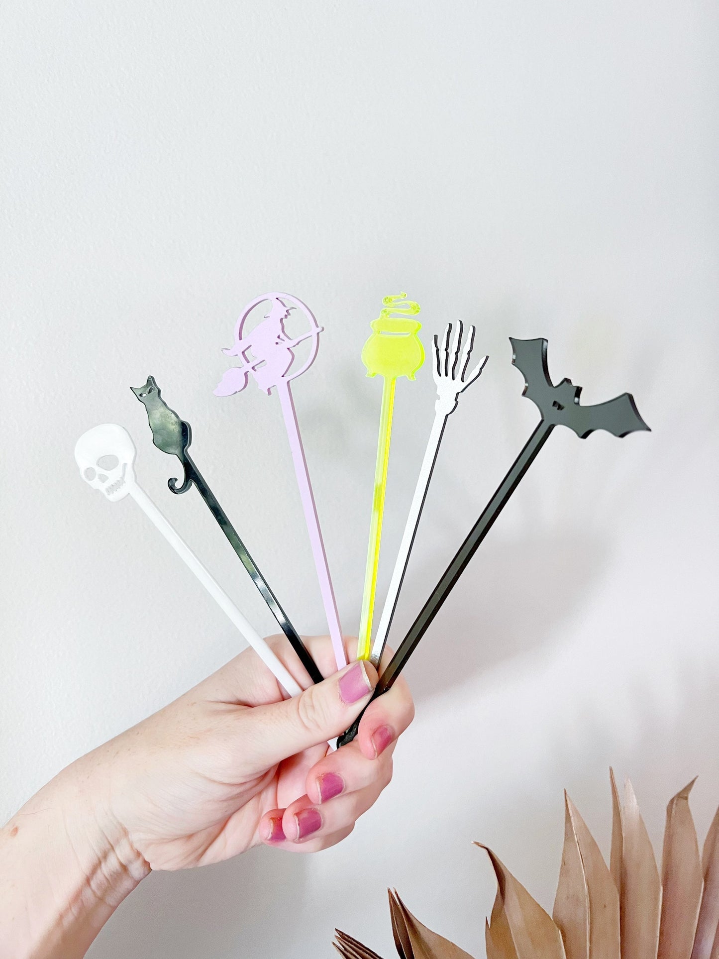 Spooky Halloween Stir Stick Set