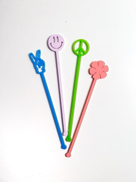 Groovy Stir Stick Set