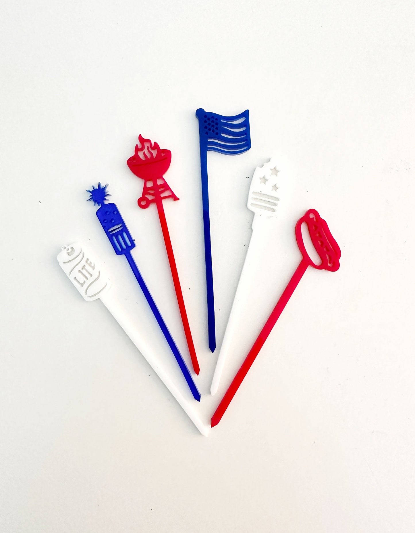 July 4th Food Pick - Skewer Set