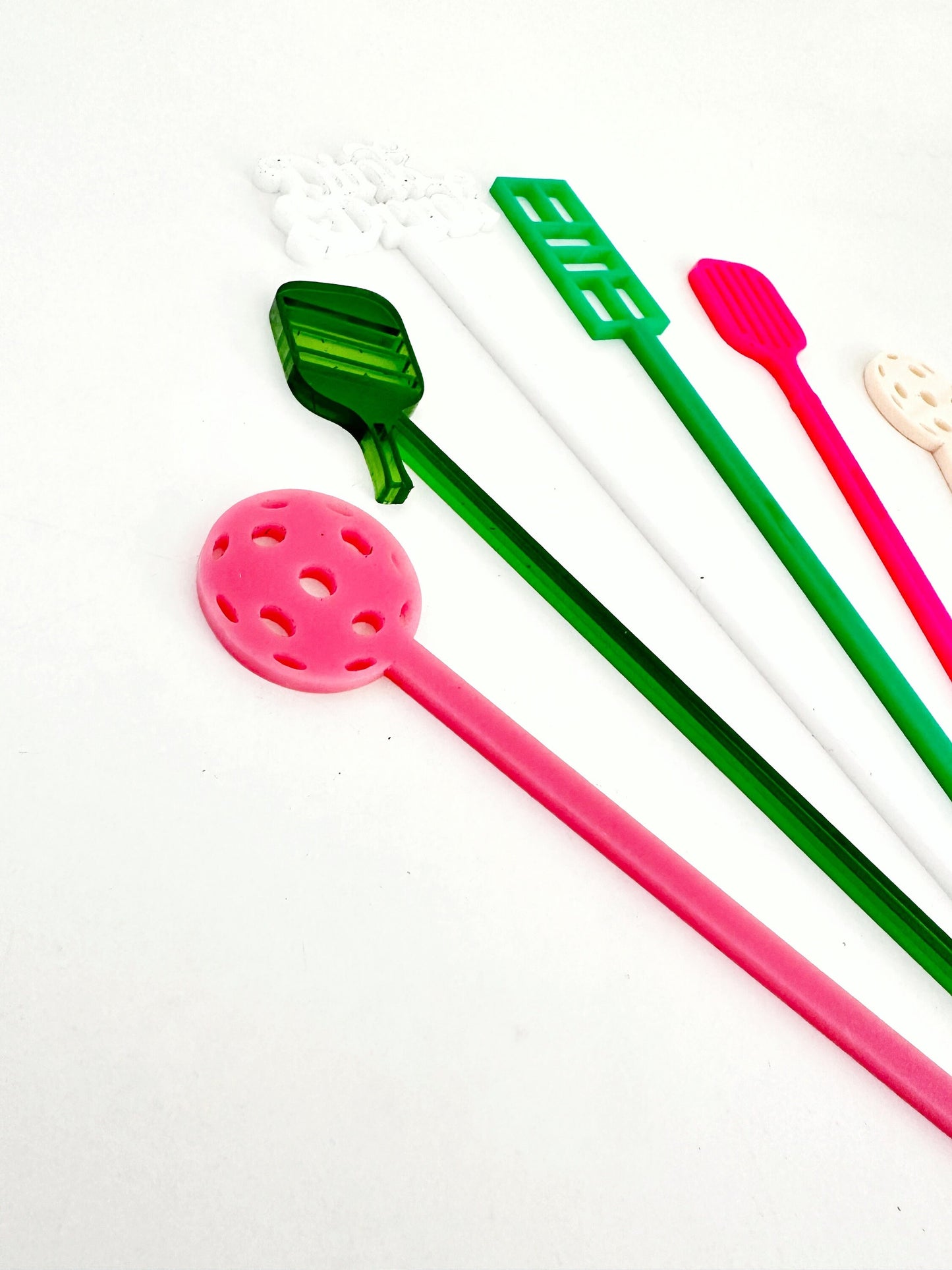 Pickleball Stir Stick Set - Pink