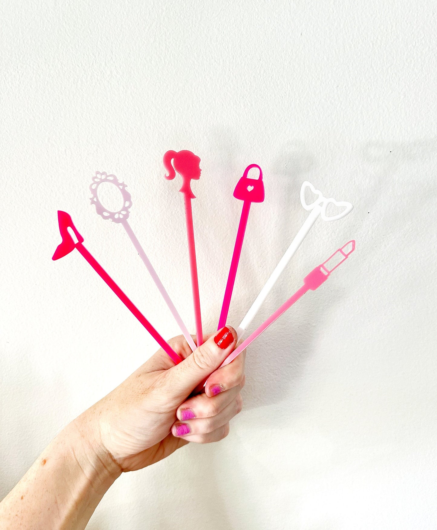 Barbie inspired Stir Stick Set