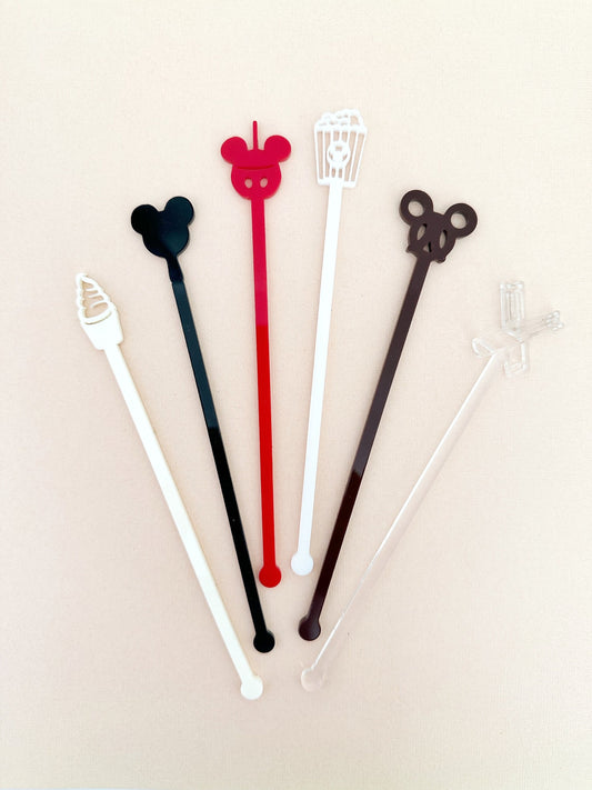 Disney Inspired Snacks Stir Stick Set